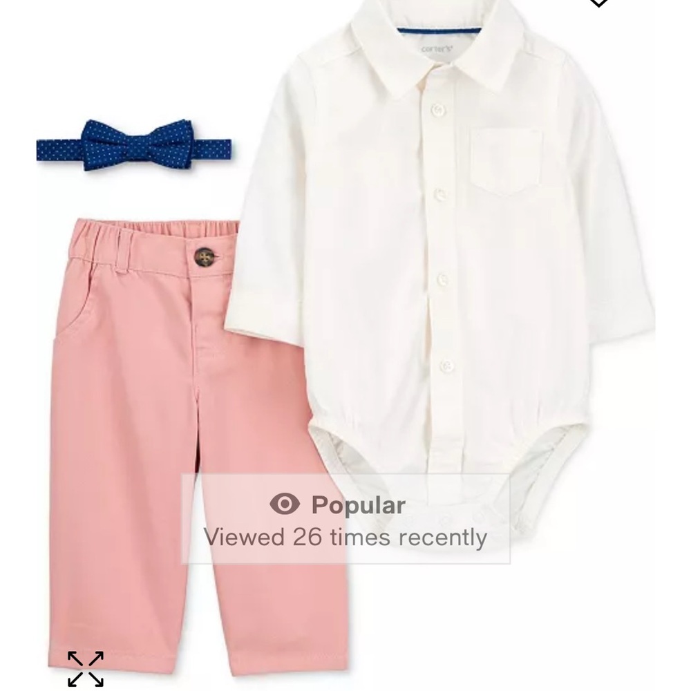 Baby Dress Shirt Set